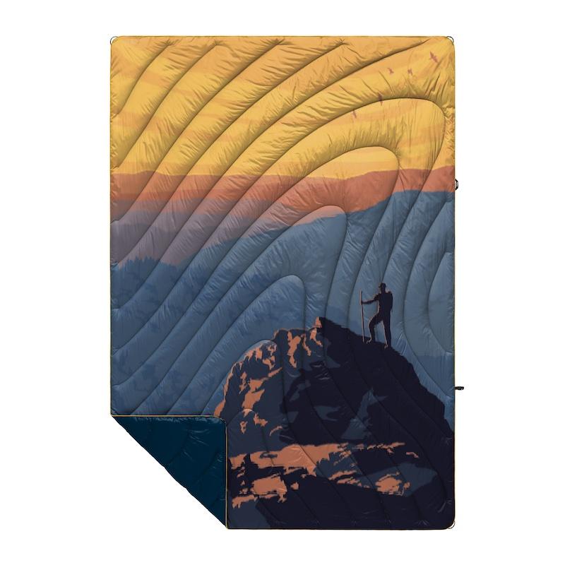 Rumpl Original Puffy Throw Blanket Great Smoky Mountains Kaviso