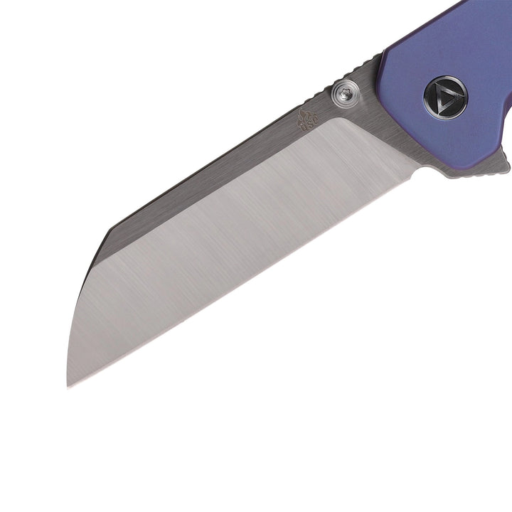 QSP Penguin Plus Purple Titanium Frame Lock (20CV Steel)