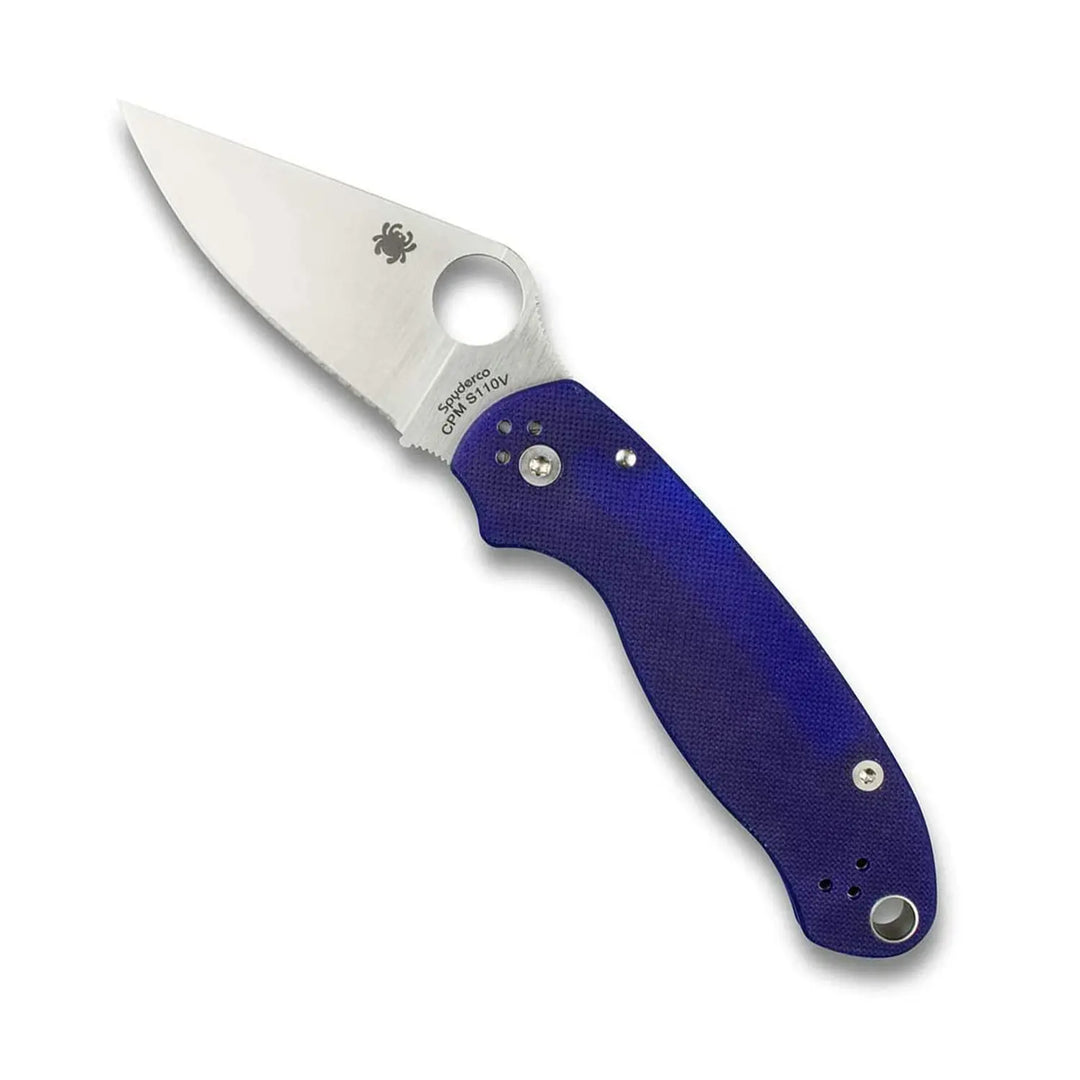 Spyderco Para 3 S110V Midnight Blue G10 - Open Box / Used