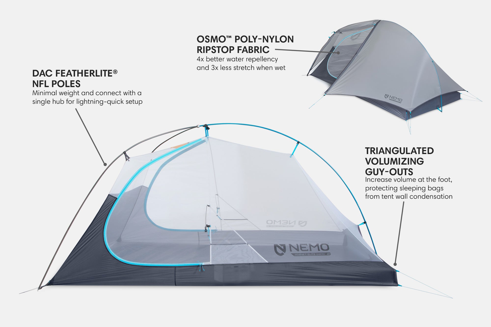 Nemo Hornet Elite OSMO 2P – Kaviso