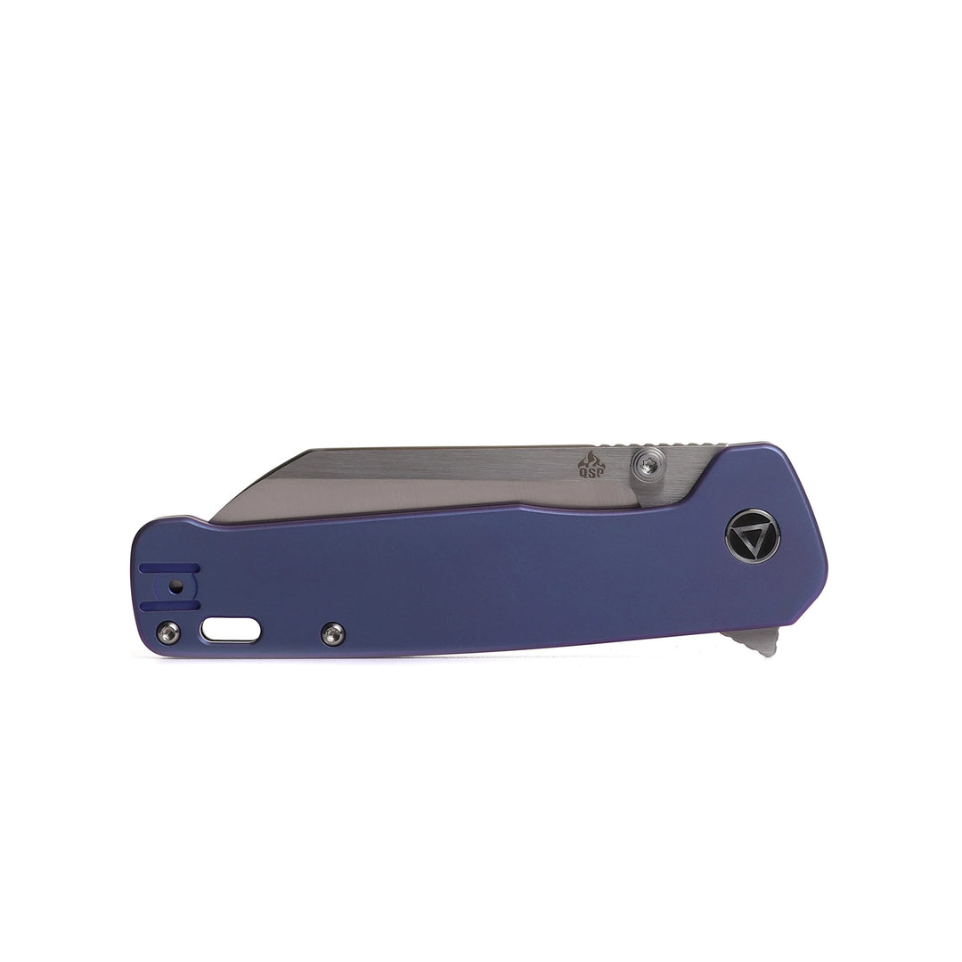 QSP Penguin Plus Purple Titanium Frame Lock (20CV Steel)