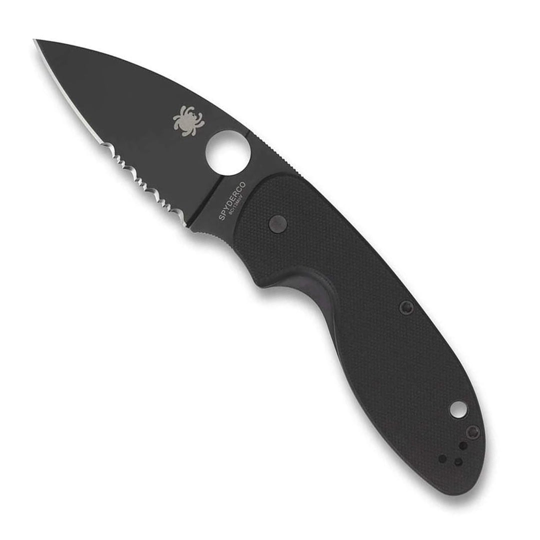 Spyderco Efficient Black G10 Black Blade