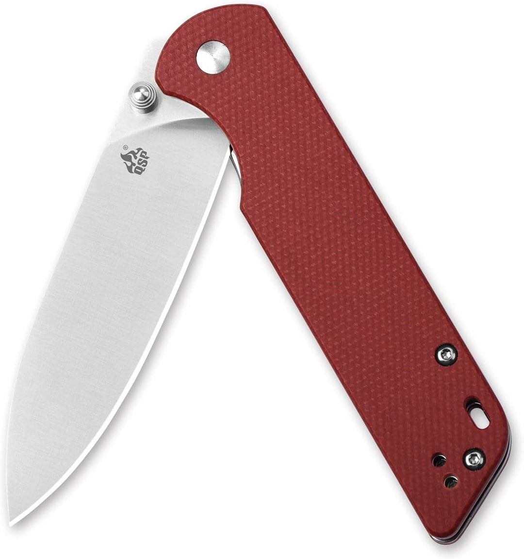 QSP Parrot V2 Liner Lock Folding Knife (G-10/Micarta)