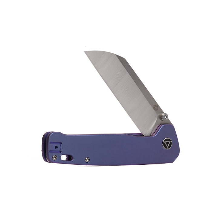 QSP Penguin Plus Purple Titanium Frame Lock (20CV Steel)