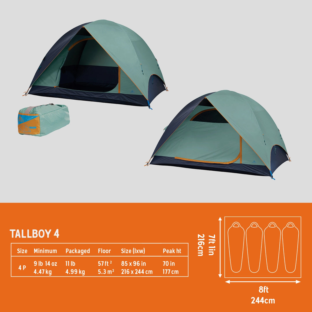 Kelty Tallboy Camping Tent