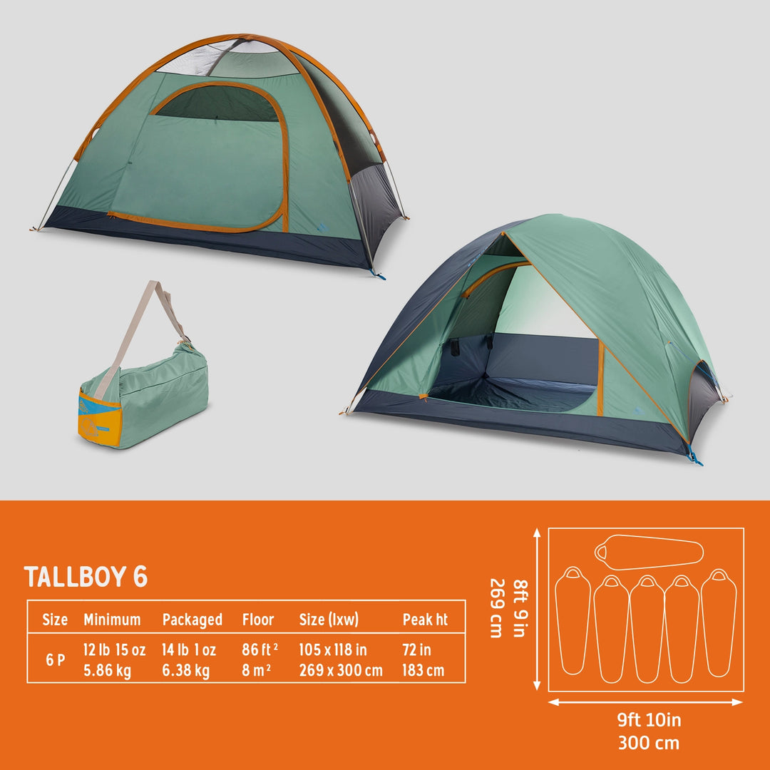 Kelty Tallboy Camping Tent