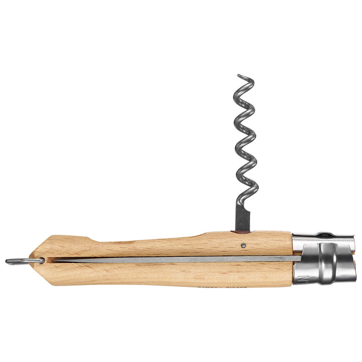 Opinel No10 Corkscrew Wine & Cheese Knife