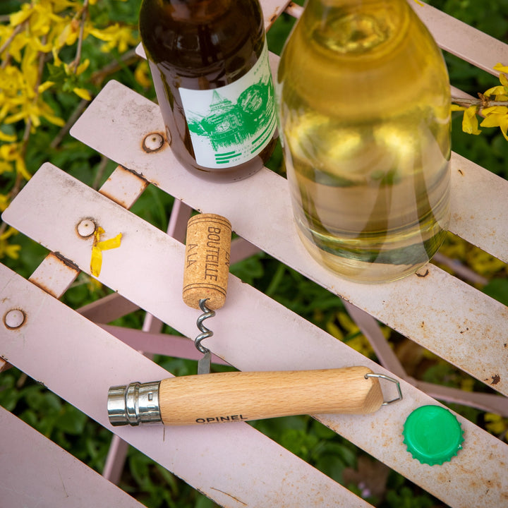 Opinel No10 Corkscrew Wine & Cheese Knife