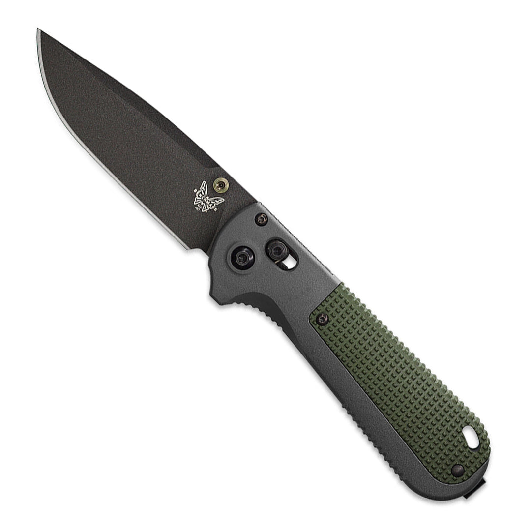 Benchmade Redoubt 430BK Overland Gray & Forest Green