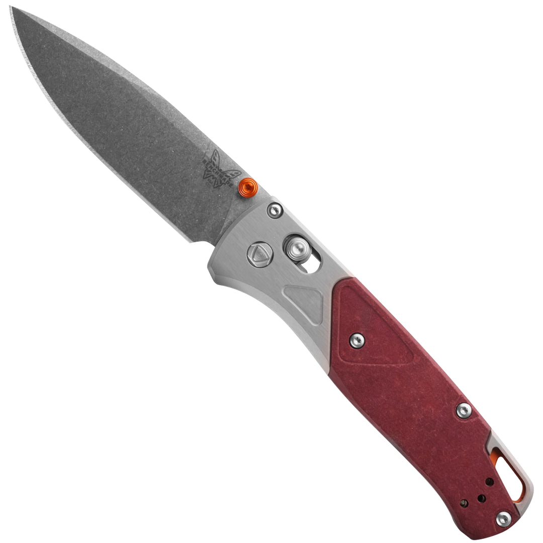 Benchmade 535-09 Bugout Aluminum Redstone Richlite