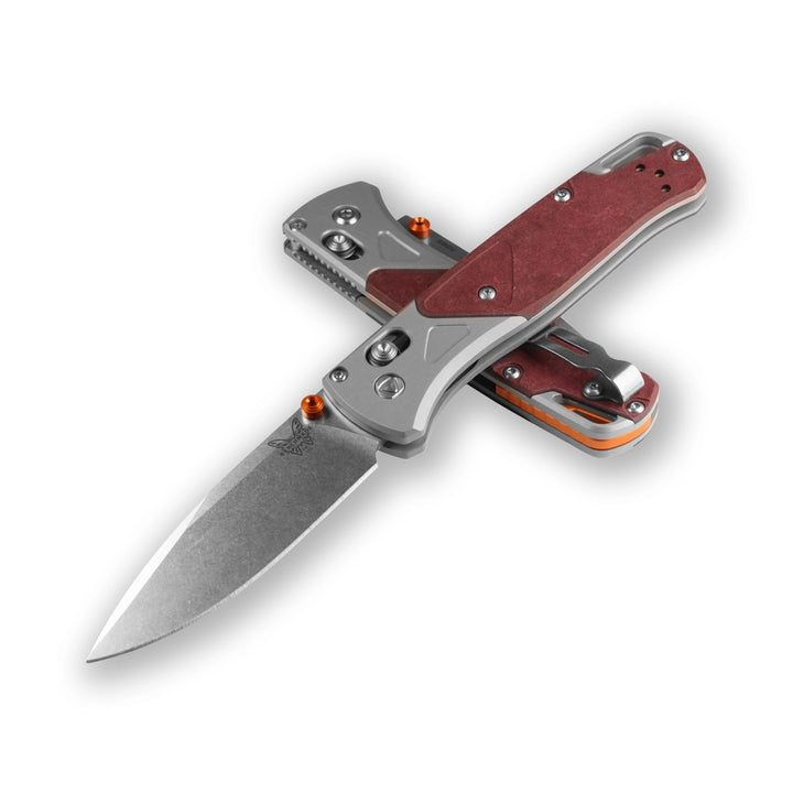 Benchmade 535-09 Bugout Aluminum Redstone Richlite