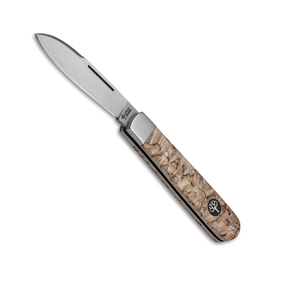 Boker Barlow Prime Curly Birch - Open Box