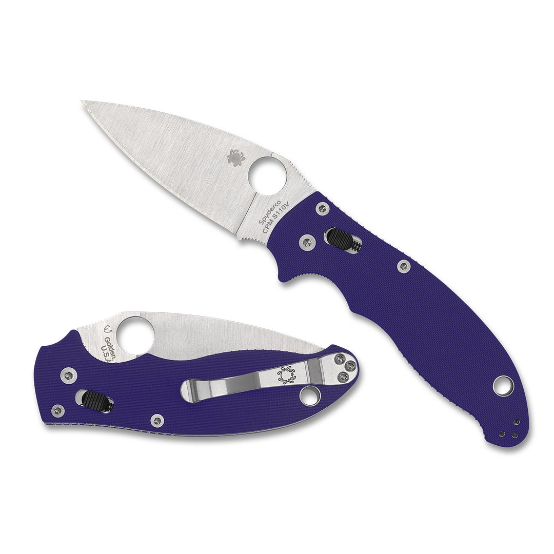 Spyderco Manix 2 Dark Blue G-10 C101GPDBL2