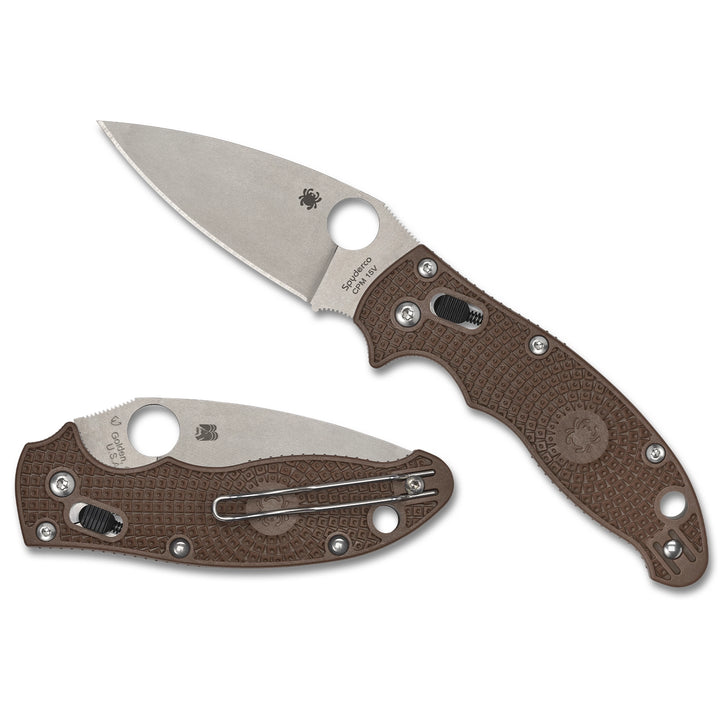 Spyderco Manix 2 Lightweight Brown C101PBN15V