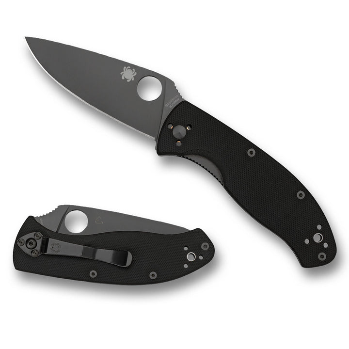 Spyderco Tenacious G10 Black Blade C122GBBKP