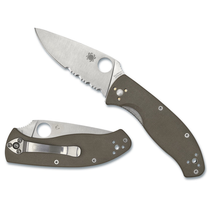 Spyderco Tenacious M4 Brown G10 C122GBNM4PS