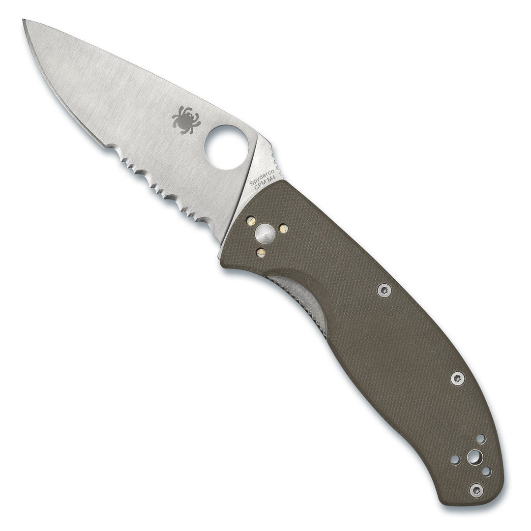 Spyderco Tenacious M4 Brown G10 C122GBNM4PS