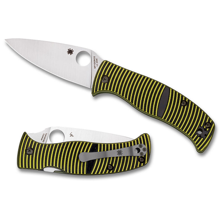 Spyderco Caribbean G10 Black / Yellow C217GP