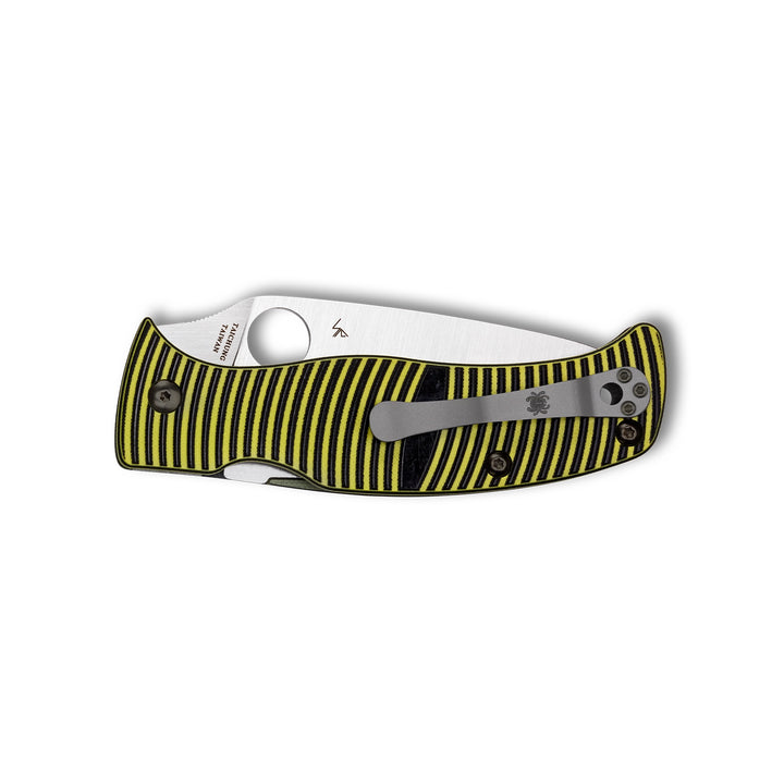 Spyderco Caribbean G10 Black / Yellow C217GP