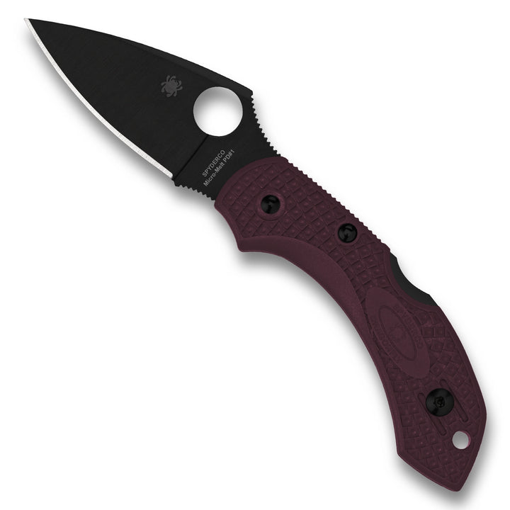 Spyderco Dragonfly 2 Lightweight Sprint Run Burgundy