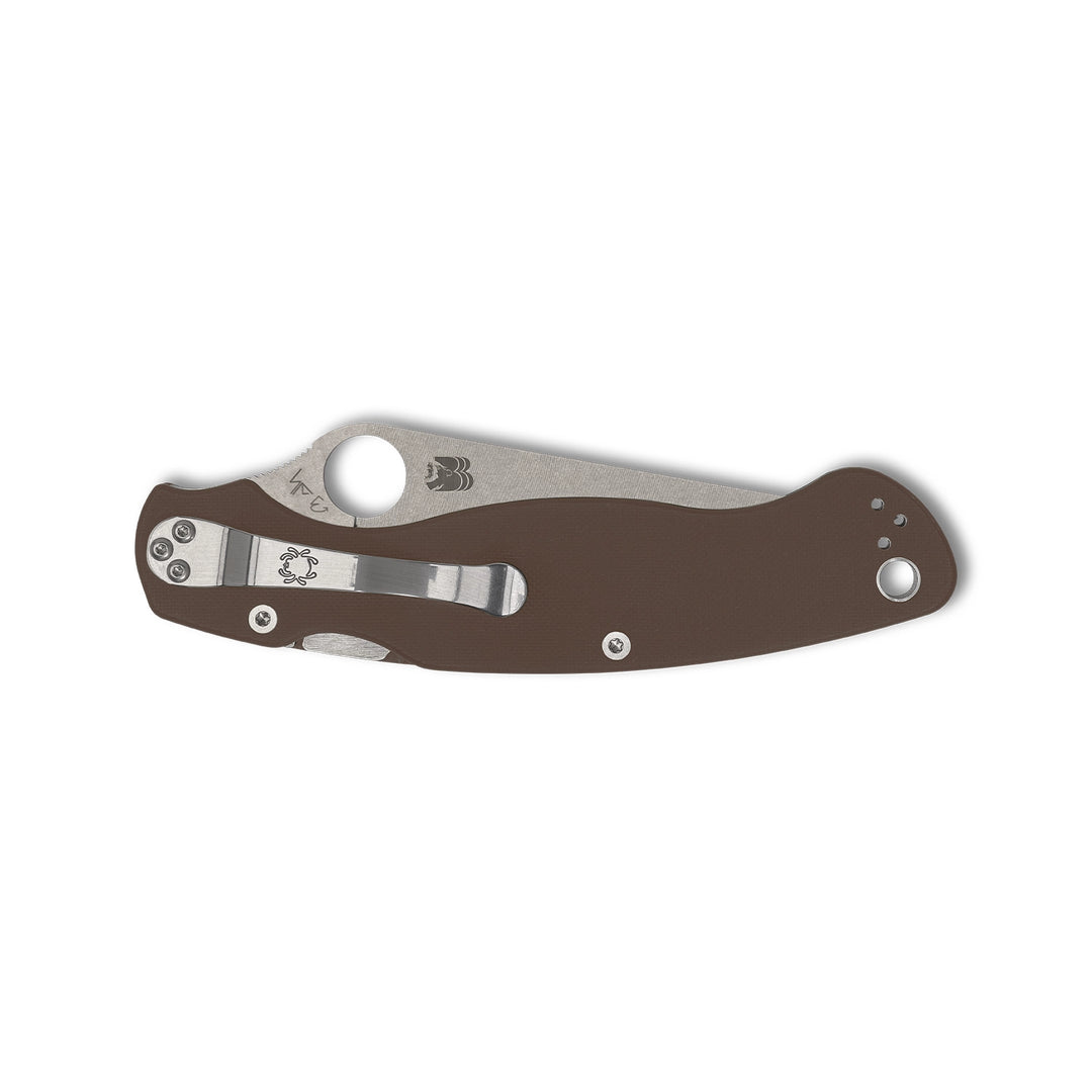 Spyderco Military 2 Sprint Run Brown G10 C36GPBN15V2