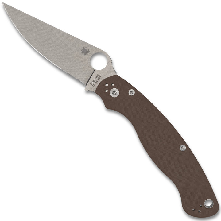 Spyderco Military 2 Sprint Run Brown G10 C36GPBN15V2