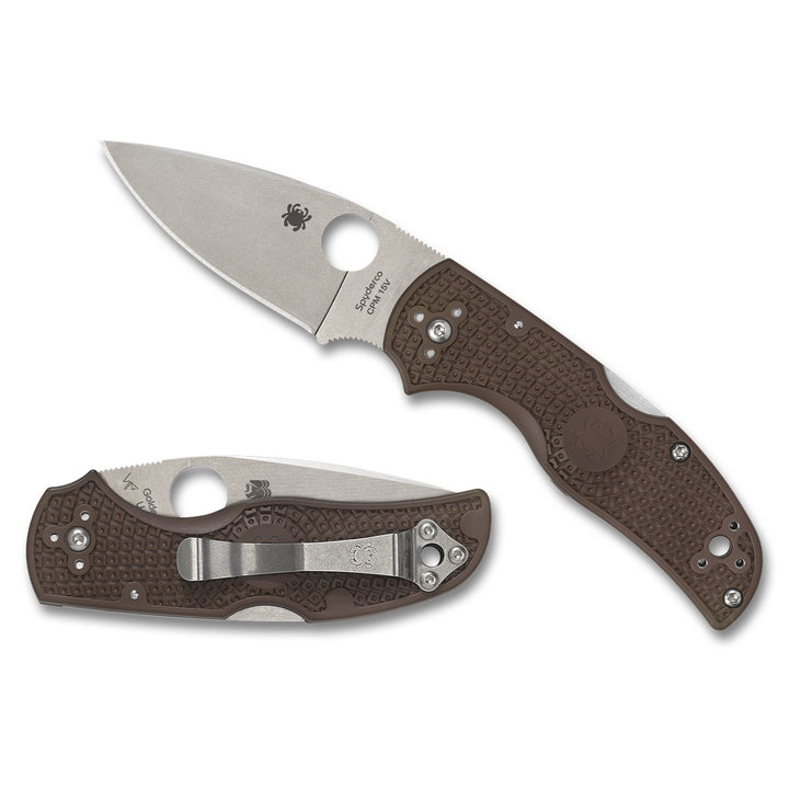 Spyderco Native 5 Lightweight Brown Sprint Run C41PBN15V5