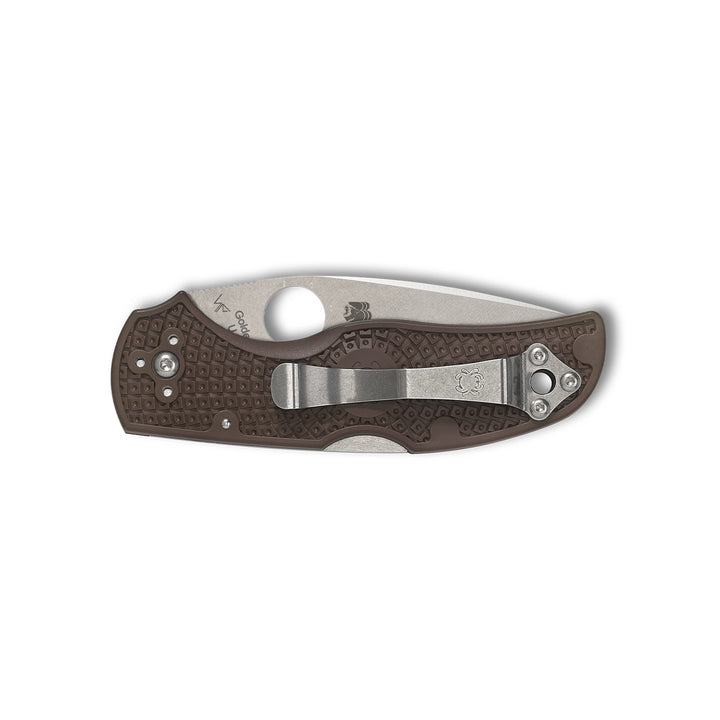 Spyderco Native 5 Lightweight Brown Sprint Run C41PBN15V5