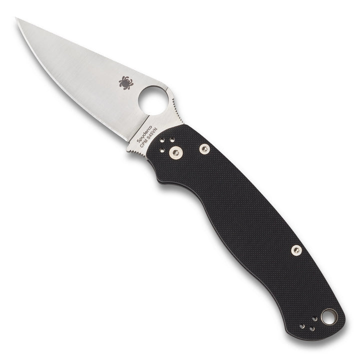 Spyderco Para Military 2 G-10 Black PlainEdge