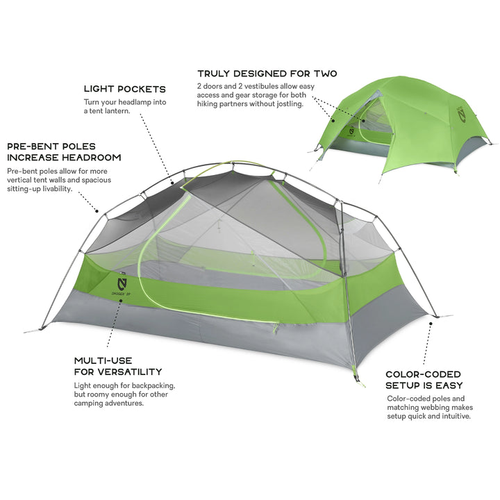 Nemo Dagger OSMO 2P Backpacking Tent