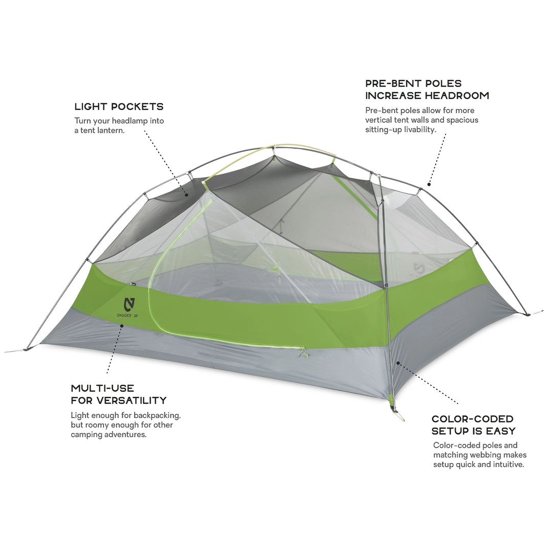 Nemo Dagger OSMO 3P Backpacking Tent