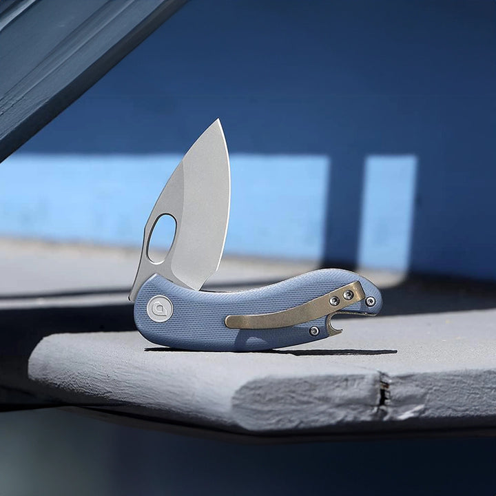 Drop + Eric Ochs Otter Titanium Liner Lock Knife