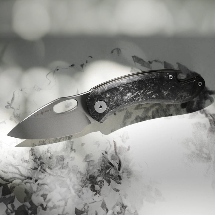 Drop + Eric Ochs Otter Titanium Liner Lock Knife