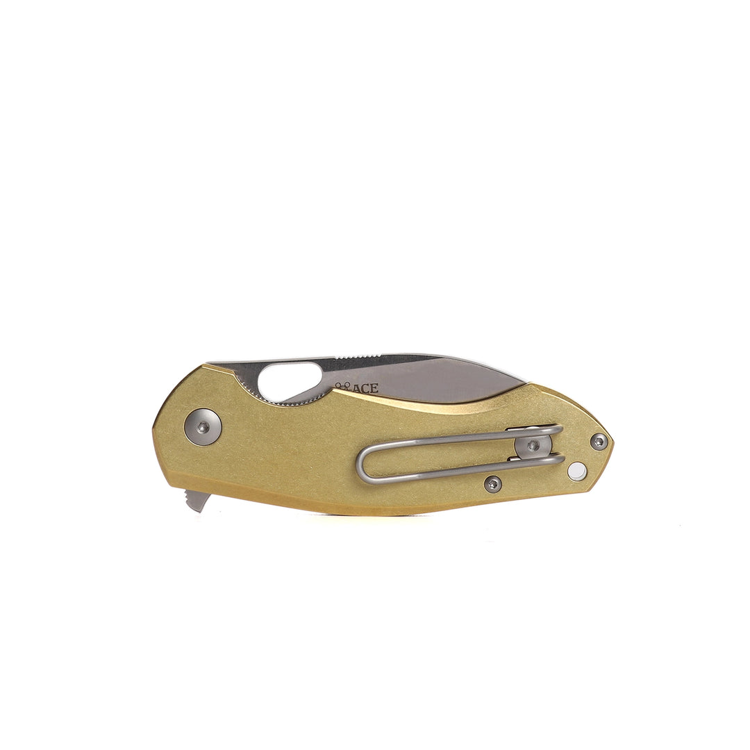 GiantMouse Ace Biblio Brass