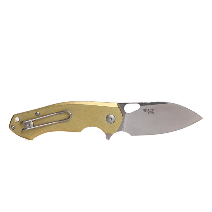 GiantMouse Ace Biblio Brass