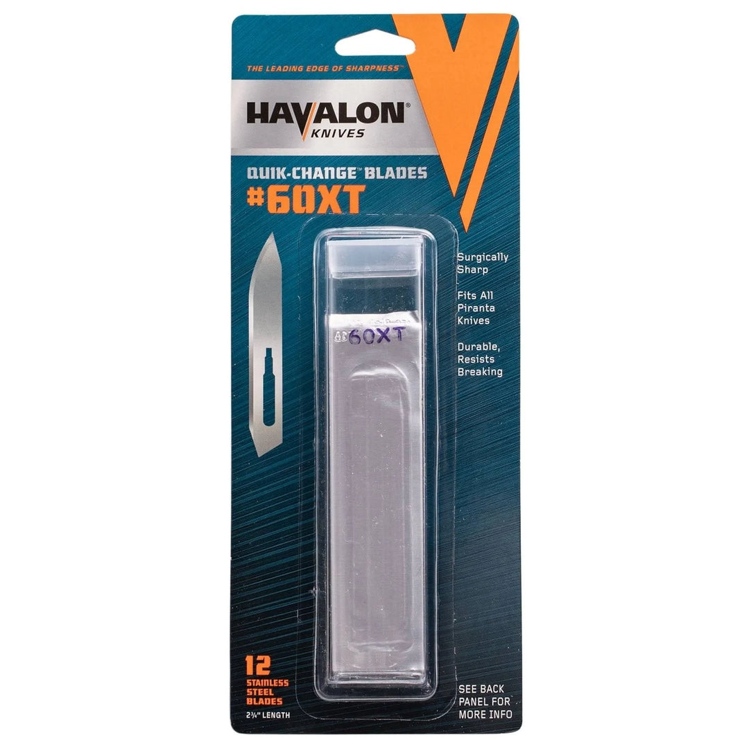 Havalon Piranta Blades 12 Pack HV60XTDZ