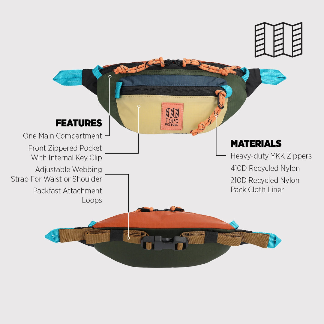 Topo Designs Mountain Waist Pack