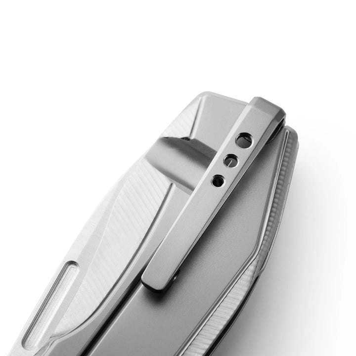 LionSTEEL N.ONE Titanium Screwless Frame Lock