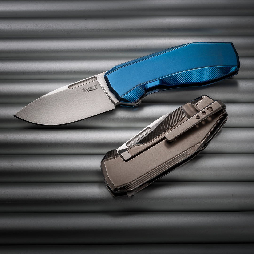 LionSTEEL N.ONE Titanium Screwless Frame Lock