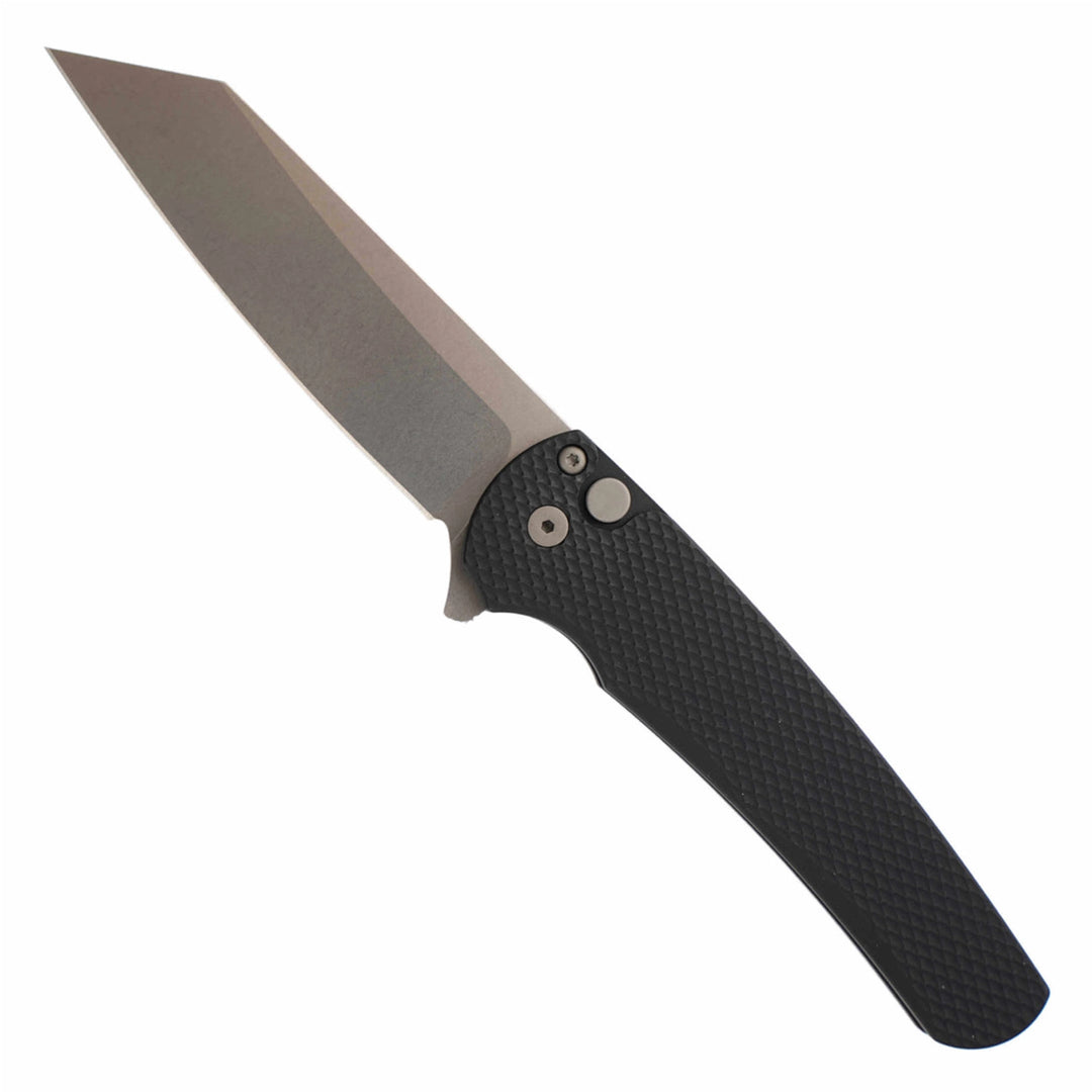 Pro-Tech Malibu 5405 Reverse Tanto Textured Black