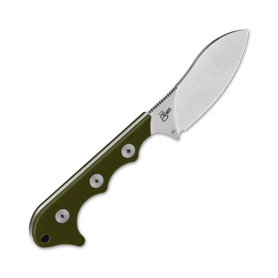 QSP Knife Neckmuk Neck Fixed Blade with Kydex Sheath