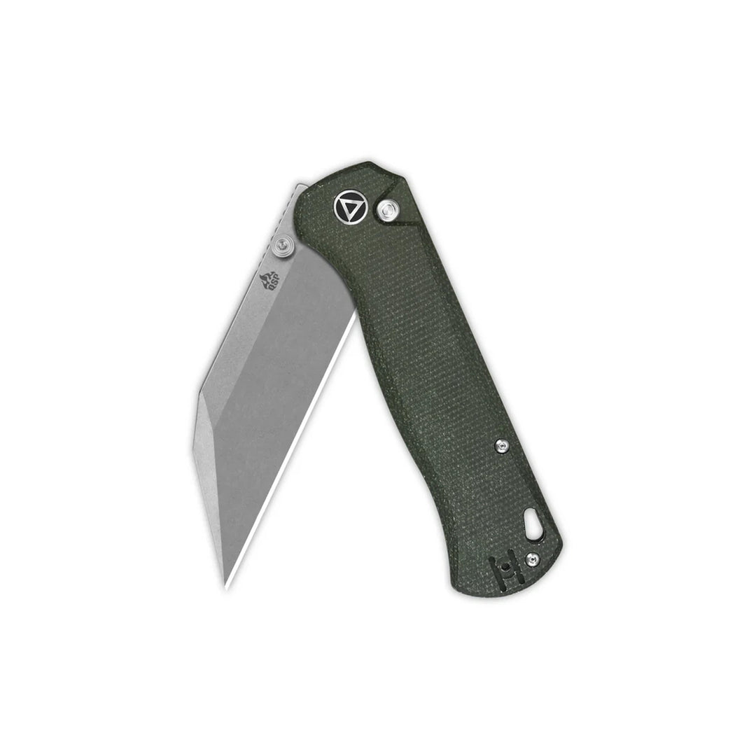 QSP Knife Swordfish Button Lock Pocket Knife