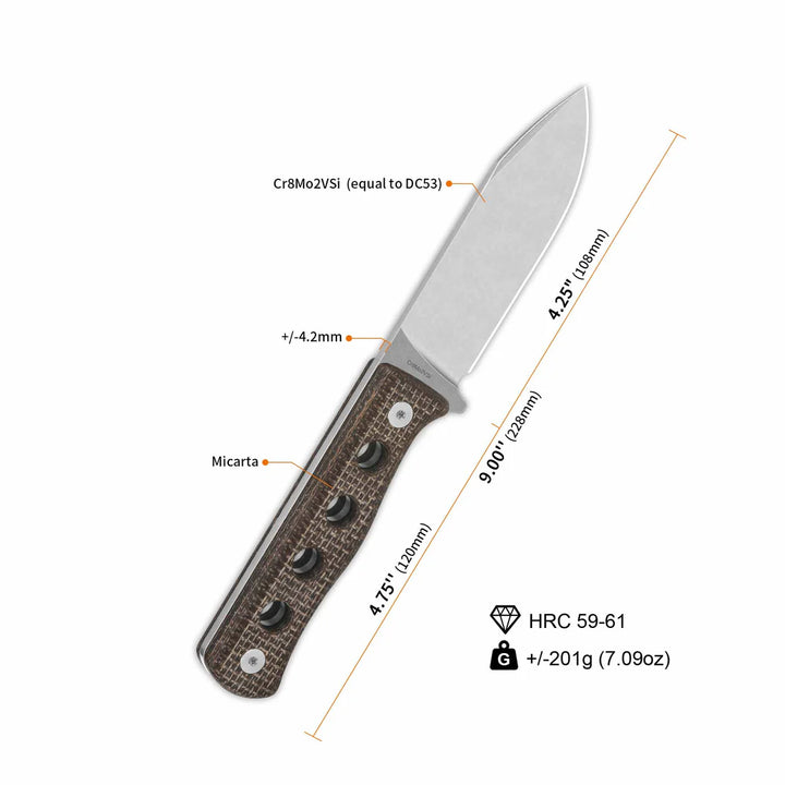 QSP Canary Fixed Blade Knife