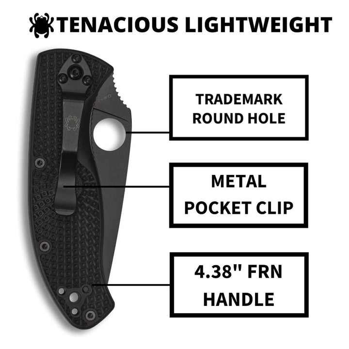 Spyderco Tenacious Lightweight FRN Spyderedge