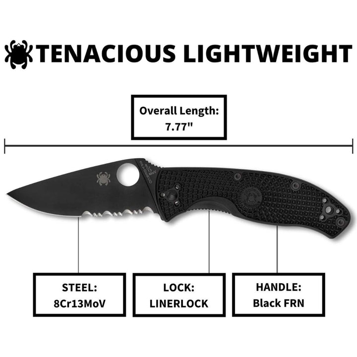 Spyderco Tenacious Lightweight FRN Spyderedge