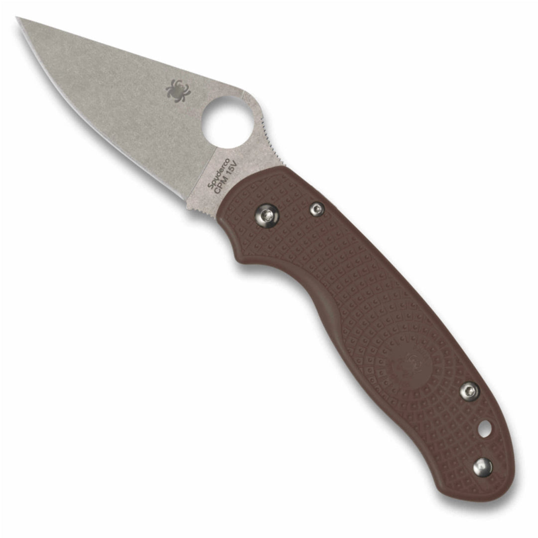 Spyderco Para 3 Lightweight Brown Sprint Run C223PBN15V