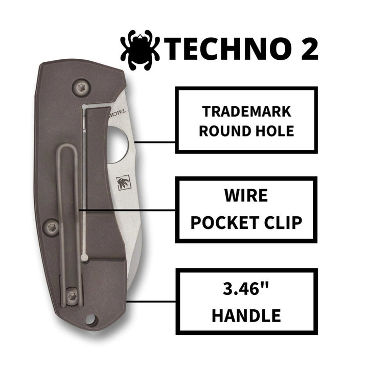 Spyderco Techno 2 C158TIP2