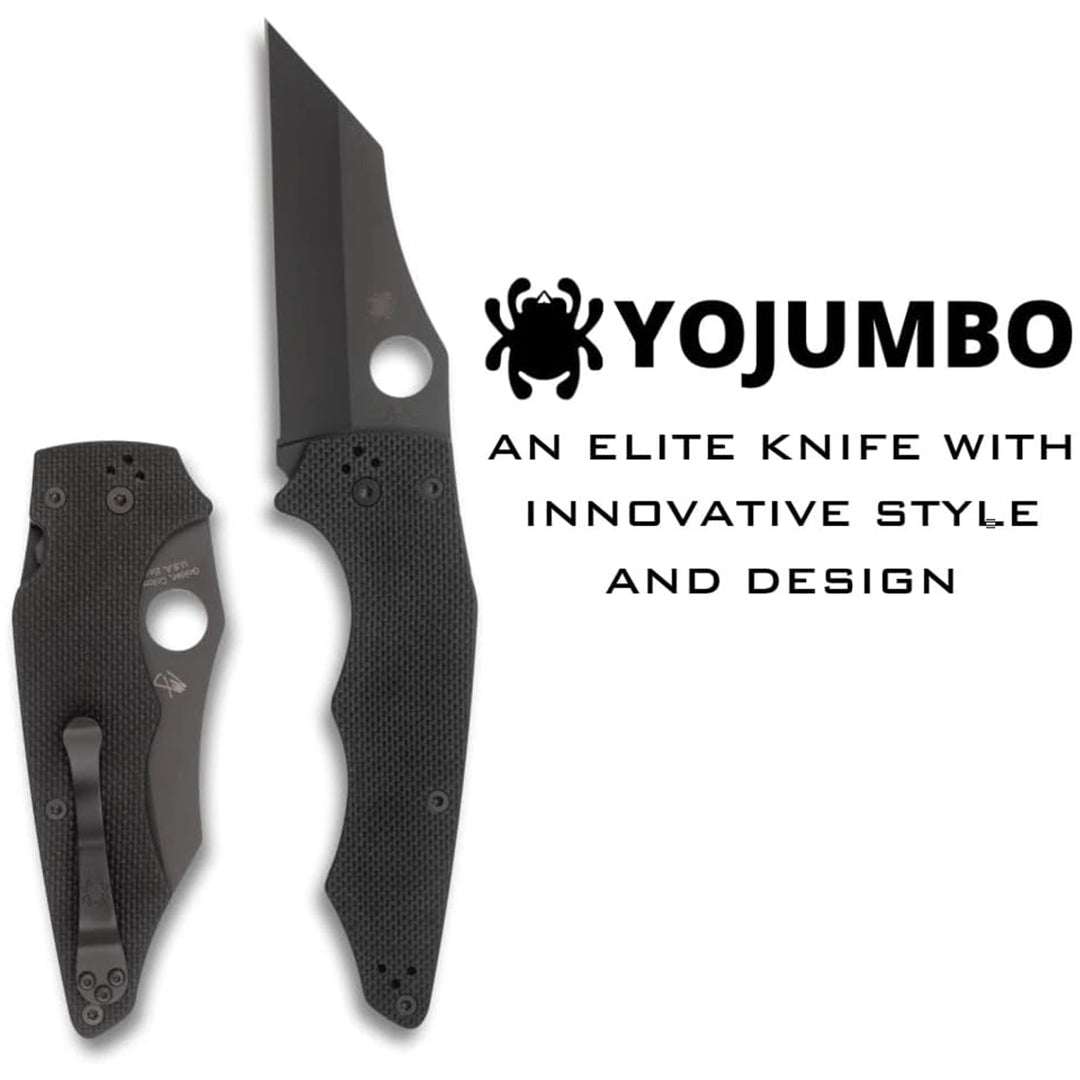 Spyderco YoJumbo Black Blade C253GPBBK