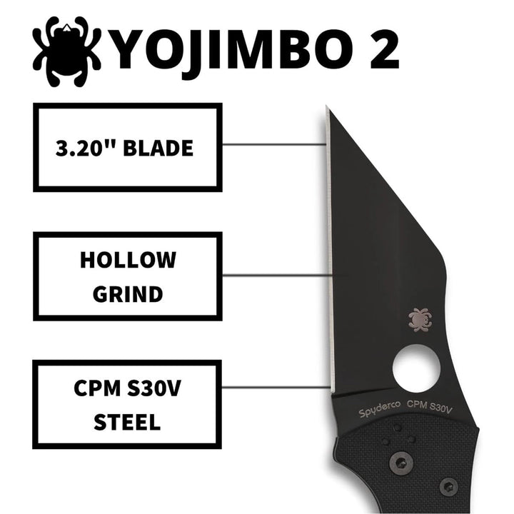 Spyderco Yojimbo 2 C85GPBBK2