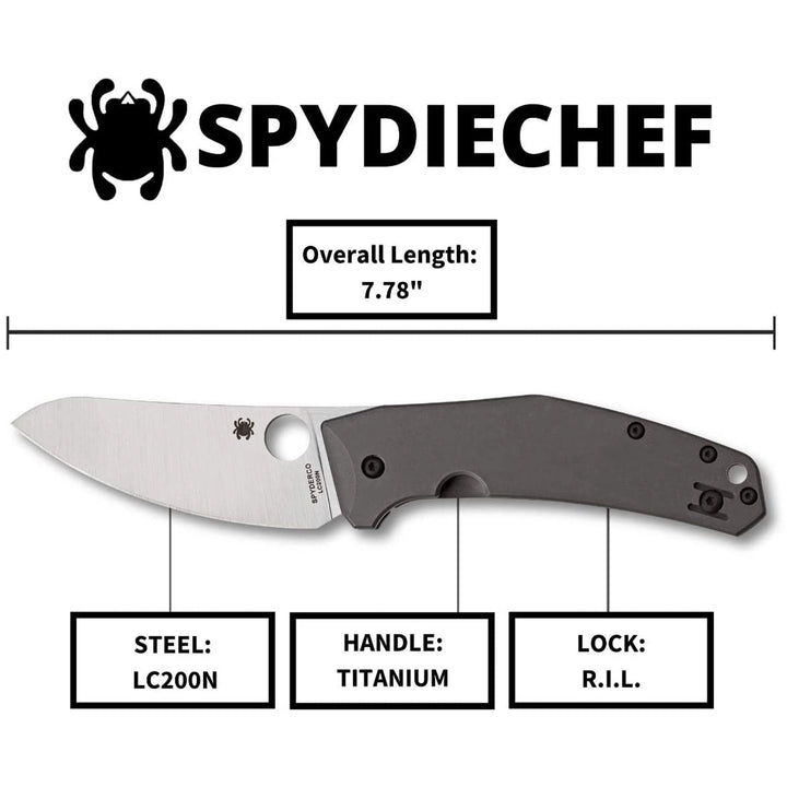 Spyderco Spydiechef - Open Box